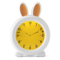 Alecto BC100BUNNY Alvástréner éjszakai fény és ébresztőóra nyúl