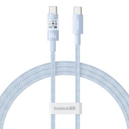 Baseus Gem USB C to USB C 100W fast charging cable 2m Blue