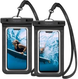 Spigen Aqua Shield WaterProof Case A601 2 Pack Black