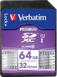 Verbatim 64GB SDXC Premium Class10