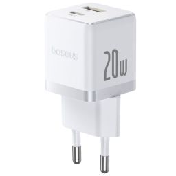 Baseus Palm USB-A/C Adapter 20W White