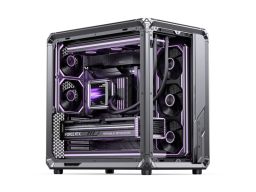 Számítógépház Jonsbo X400 Pro, ATX, Edzett üveg - szürke