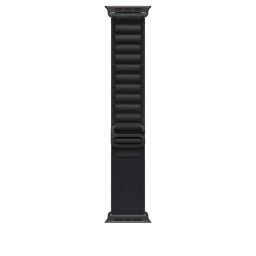 Apple Apple Watch 49mm Loop: Medium Alpine Loop Black Titanium Finish Black