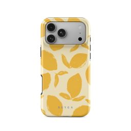 Burga Tough Magsafe Case for iPhone 17 Pro Max Lemon Tart
