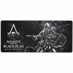 Subsonic Assassin's Creed Black Flag Resynced XXL Gaming Egérpad Black/White
