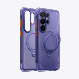 Torras Ostand Q3 Air case for Samsung Galaxy S26 Ultra Violet Surge