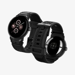 Spigen Rugged Band for Google Pixel Watch 5/4/3 45mm Matte Black
