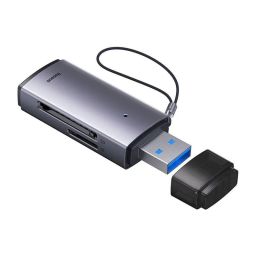 Baseus Baseus Lite Serie USB-A Kartenleser Grau
