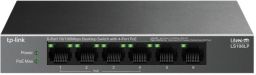 TP-LINK LS106LP 6-Port 10/100Mbps Desktop Switch with 4-Port PoE
