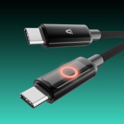 Avax CB653 Pulsey 60W USB-C charger cable 0,5m Black