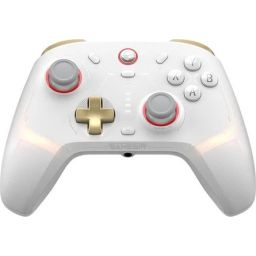 GameSir Cyclone 2 Multiplatform Bluetooth / USB / vezeték nélküli gamepad játékvezérlő fehér