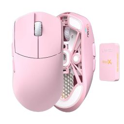LAMZU Maya X Wireless Gaming Mouse Light Pink