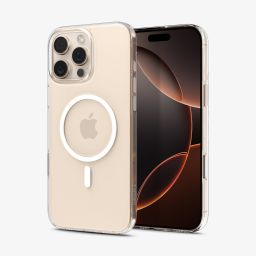 Spigen Thin Fit T MagSafe case for iPhone 16 Pro Max Clear White