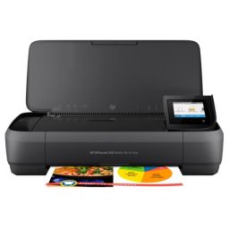 HP Tintasugaras MFP NY/M/S Officejet 250 mobil, USB/Wi-Fi, A4, 10lap/perc(FF;ISO), Hordozható, Akku