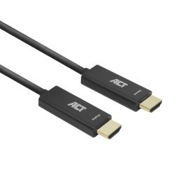 ACT HDMI Premium High Speed 4K Active Optical Cable v2.0 LSZH HDMI-A male to HDMI-A male 70m Black