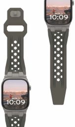 UAG Monarch Strap Apple Watch 49mm/46mm/45mm/44mm/42mm Olive/Titanium