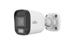 Uniview 2MP analóg ColorHunter Dual-light csőkamera, 2,8mm fix objektívvel, mikrofonnal (DL)