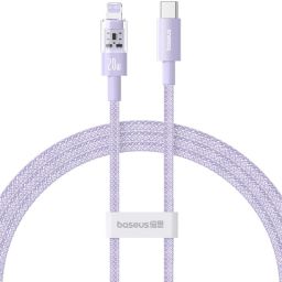 Baseus Gem USB-C to iP lightning fast charging cable 20W 2m Purple