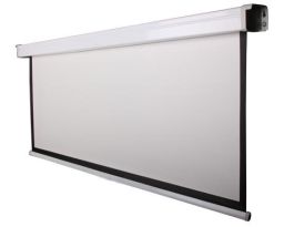 Funscreen Matt White Motor 241x350 cm Format 16:9