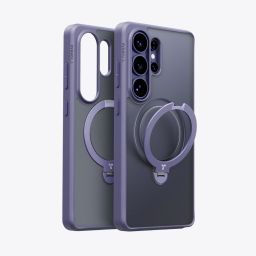 Torras Ostand Q3 Spin case for Samsung Galaxy S26 Ultra Violet Surge