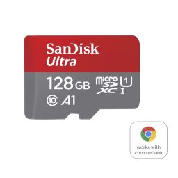 Sandisk 128GB microSDXC Ultra Class10 U1 A1 + adapterrel