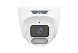 Uniview Easystar Colorhunter 2MP OwlView Wise-ISP turret dómkamera, 2.8mm fix objektívvel, mikrofonnal