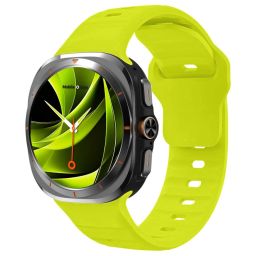 Mobile Origin Easy Strap Silicone for Galaxy Watch Ultra 47mm Fluorescence Yellow
