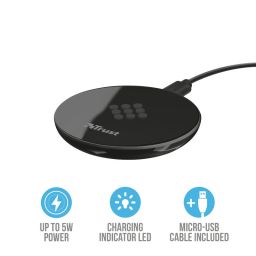 Trust Primo Wireless Charger for Smartphones Black