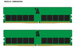 Kingston szerver memória 32GB 5600MT/s DDR5 ECC CL46 DIMM 2Rx8 Hynix A