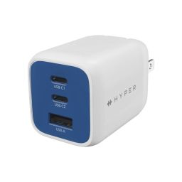 Targus HyperJuice Flex 65W GaN Charger Snorkel Blue