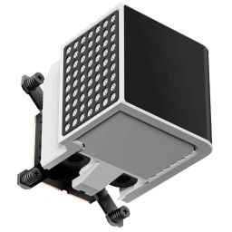 TRYX Panorama CPU hűtő blokk, AMOLED-Display, Intel/AMD - Fehér