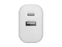 dbramante1928 re-charge EU Power adapter 30W USB-C/USB-A White