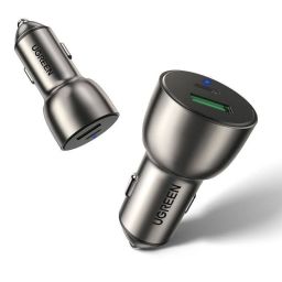 UGREEN Universal Cigar Lighter Fast Charging Silver