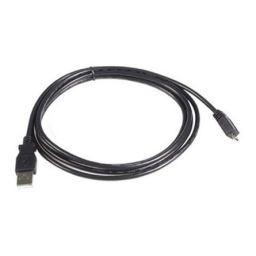OEM USB-A 2.0 - USB-B 2.0 micro M/M adatkábel 1m fekete