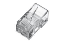 Assmann Modular Plug, for stranded  Round Cable, 8P8C (100db/cs)