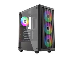 ID-COOLING WARE 310 ARGB Tempered Glass Black