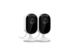 Arlo Essential (Gen.3) 2K Indoor Security Camera (2 Camera Kit) White