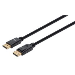 Manhattan 8K@60Hz DisplayPort 1.4 male/male Cable 1m Black