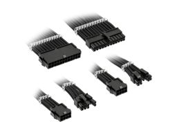 Kábel Modding Kolink Core Standard fonott hosszabbító kit - Jet Black