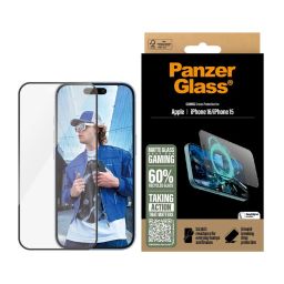 PanzerGlass Gaming Screen Protector for iPhone 16 15 UWF