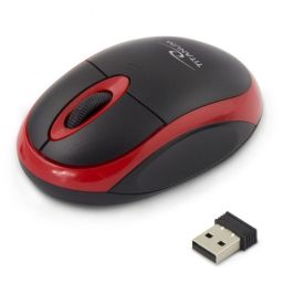 Esperanza Titanum Wireless Mouse Black/Red