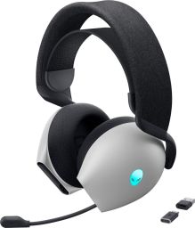 Dell AW725H Alienware Tri Mode Wireless Gaming Headset Lunar Light