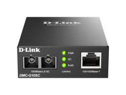 D-Link DMC-G10SC 100/1000Base-T to 1000Base-LX SC Single-Mode Media Converter