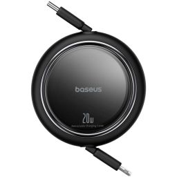 Baseus Free2Pull Retractable 20W Type-C to Lightning Charging cable 1m Black