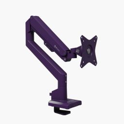 Arozzi Alzare Neo Single Gas Spring Monitor Arm Purple