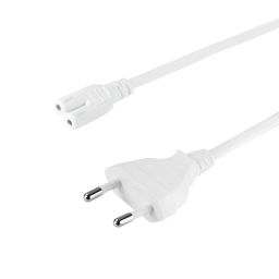 Logilink CEE 7/16 - IEC C7 cable 3m White