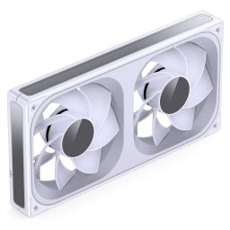 Ventilátor Jonsbo ZB-240 Infinity Mirror ARGB fordított légáram PWM  - 240mm, fehér