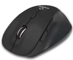 TITANUM VEZETÉK NÉLKÜLI BLUETOOTH OPTIKAI EGÉR 6D FORNAX FEKETE TM122K