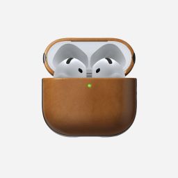 Nomad Modern Leather Case for Airpods 4 English Tan