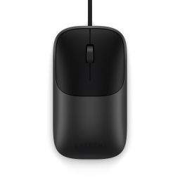 Satechi Slim LX Wired Mouse - Space Black
